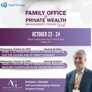 Opal Family office and Private Wealth West Oct 2025